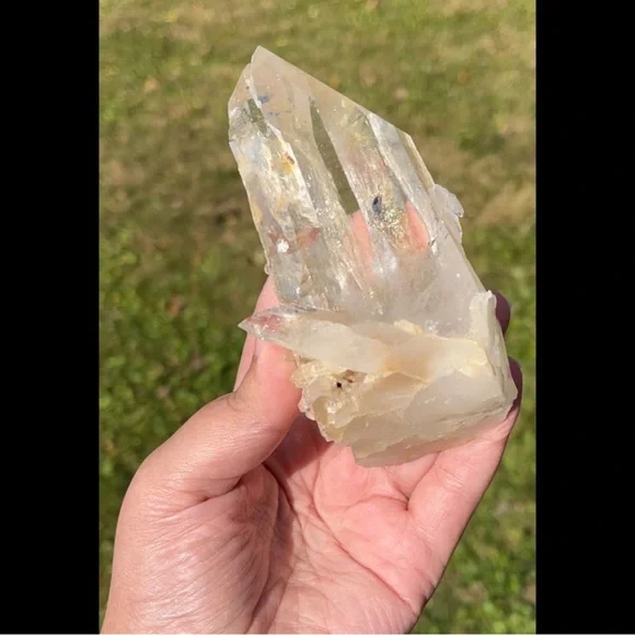 {Golden Healer} Hematoid Quartz Lemurian Twin - Picture 8 of 10